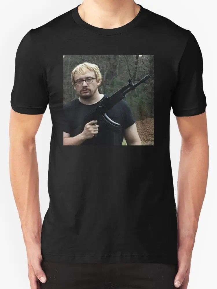 RARE Sam Hyde Shooter мужские черные футболки S 5XL удобная футболка повседневная короткий