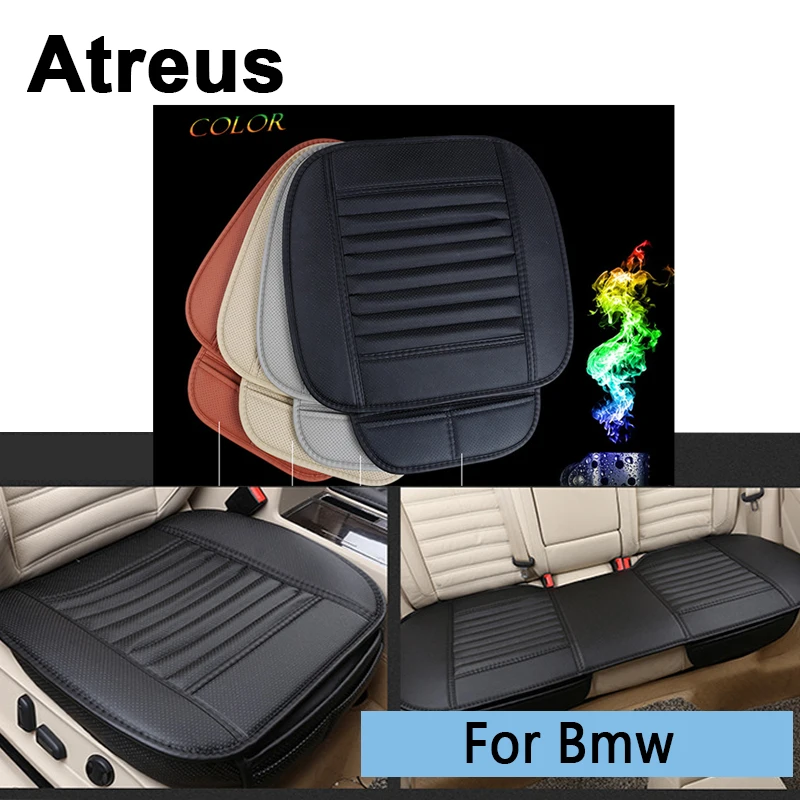 Чехлы на сиденья автомобиля Atreus всесезонные подушки для BMW E46 E39 E90 E60 F30 F10 E34 E30 F20 E92