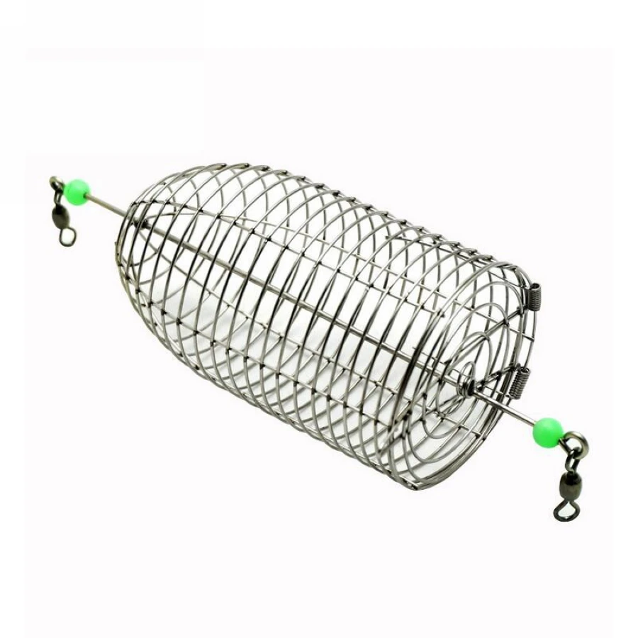 Conical Cage Bait Stainless Steel Wire Fishing Lure Accessories Trap
