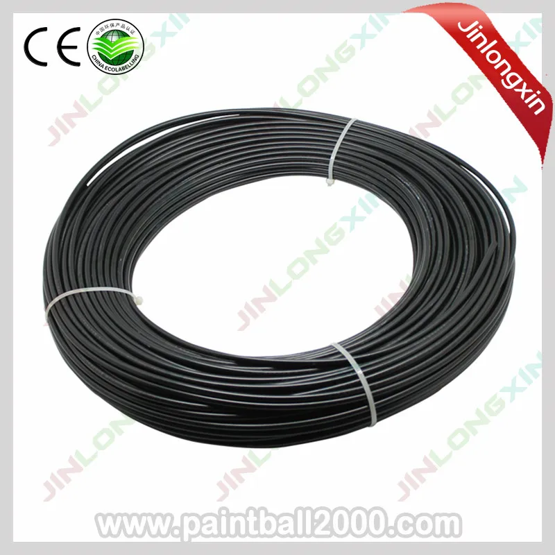 

SPUNKY 2 pcs/lot Paintball Macroline Macro Micro Line Hose 1 Meter Long Black