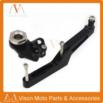 

CNC Direction Steering Damper Stabilizer Holder Bracket Mounting For KAWASAKI ZX6R ZX-6R 09 10 11 12 13 14 15 16 2009-2016