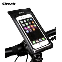 Sireck велосипед мешок ПВХ водонепроницаемая сумка для велосипеда 6,0 ''сенсорный экран велосипед чехол для телефона велосипедный держатель для телефона руль велосипеда сумку аксессуары