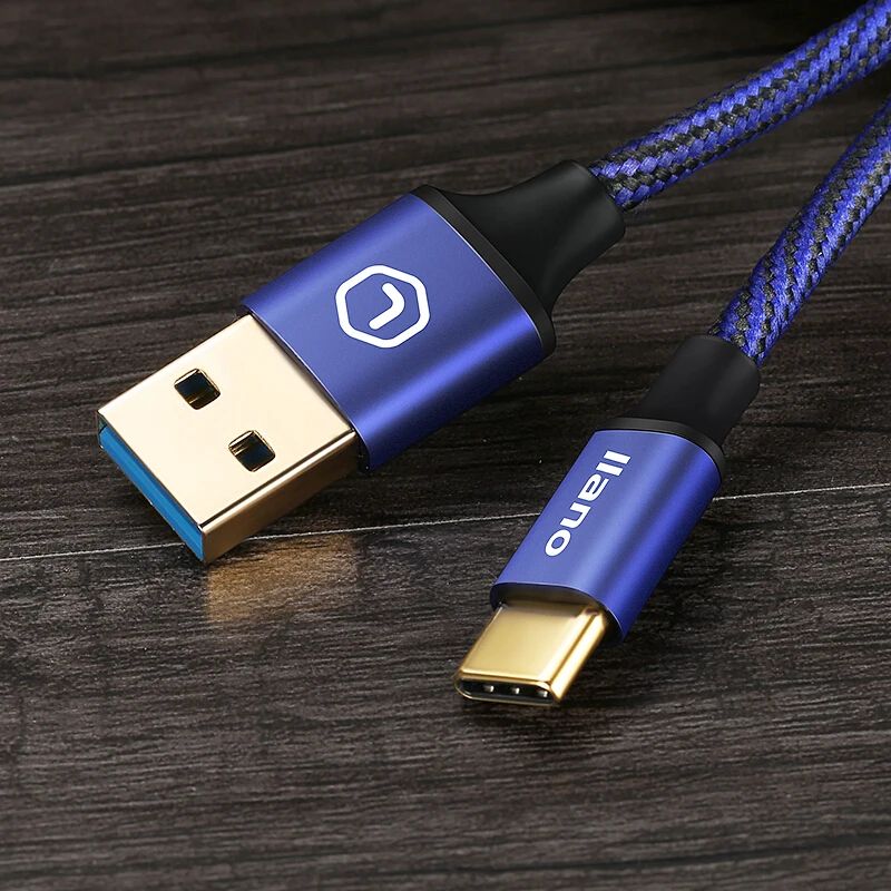Кабель для передачи данных llano type c USB 5A millet 5/Huawei p9/glory 8/TVPlus 2/head C зарядный кабель
