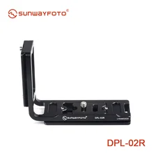 SUNWAYFOTO Universal plate DPL-02R for camera body Really Right Stuff, Benro compatible