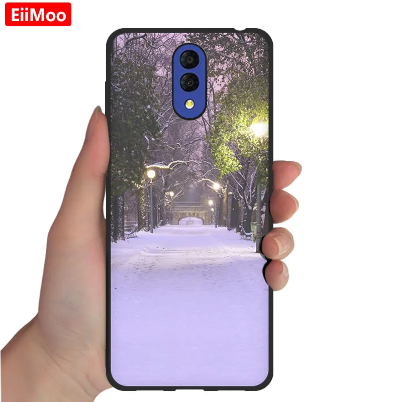 EiiMoo Soft TPU Silicone Case Cover For Alcatel 3L Case 5039 5039D Cute Cartoon Phone Back Coque For Alcatel 3L Case - Цвет: 18