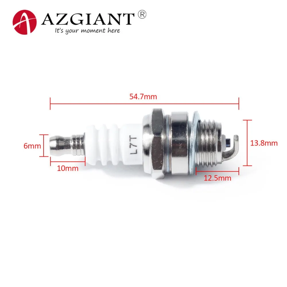 

Spark Plug L7T for BM6A BMR6A WS6E WS7E BPMR6A WS7F CJ7Y W20MU L7TC M6 M7 BPMR6A two stroke chain saw field mower