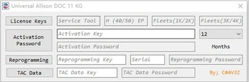 

Universal Allison DOC for PC 13 keygen