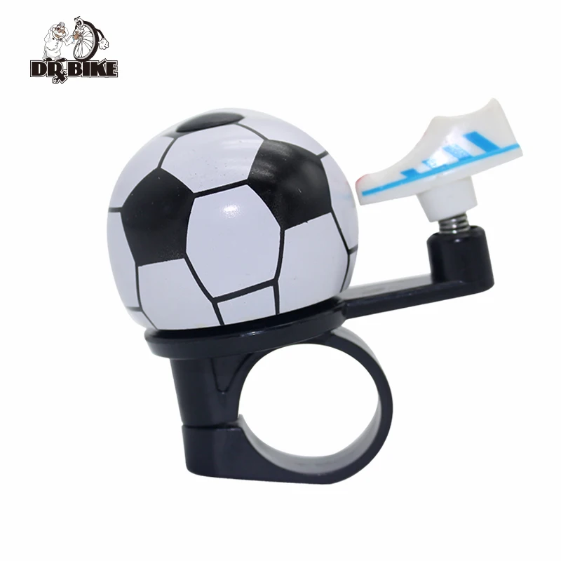 Cute Football Shaped Bike Bell Cycling Loud Ring Alarm Metal Handlebar Bells Ring Sound