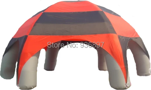 8x8x4mH 6 legs Inflatable spider tent Inflatable advertising tent Inflatable dome tent 2
