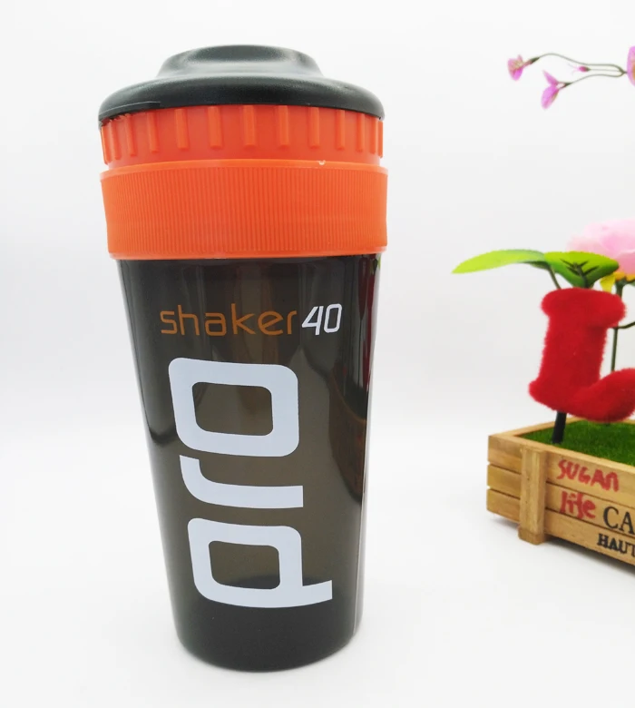 Shaker Pro 40 Whey Protein Sports Nutrition Blender Mixer Water Bottle