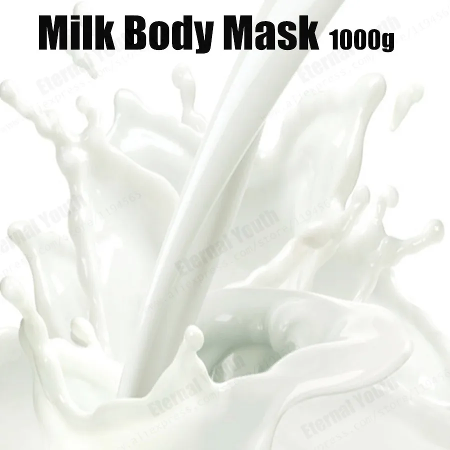 Молочная маска для тела Beatuy салон осветляющая увлажняющая Увлажняющая восстанавливающая разбавляющая пятнистая против морщин 1000 г