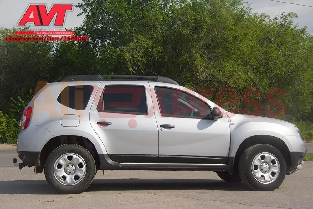 Защитные молдинги на дверь для нового Renault Duster 2012-set пластик ABS автомобильный Стайлинг украшения защитные аксессуары
