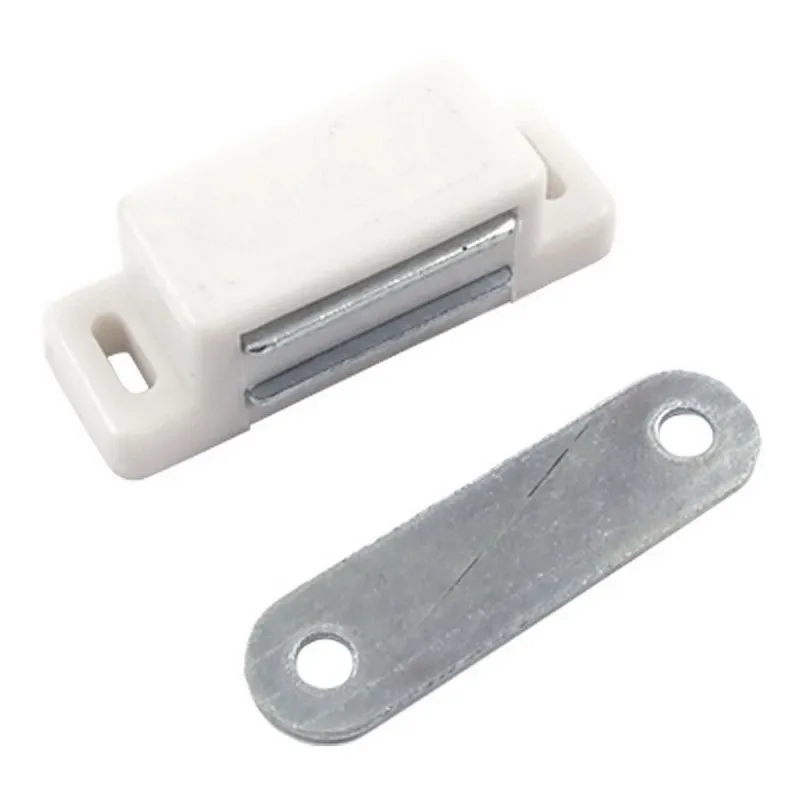 3 Pcs Plastic Wardrobe Cabinet Cupboard Door Magnetic Catch Latch