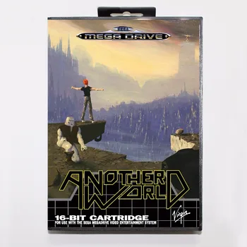 

Out of this World (aka Another World) Game Cartridge 16 bit MD Game Card With Retail Box For Sega Mega Drive For Genesis