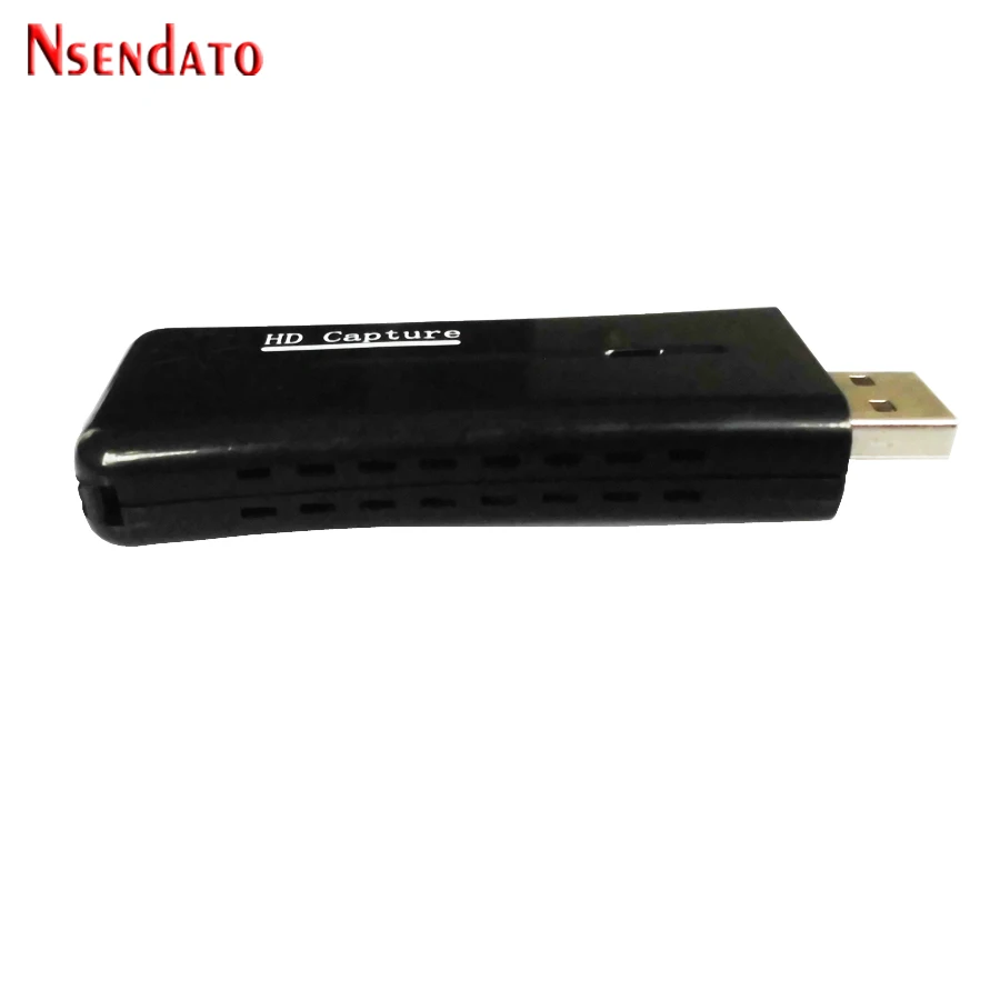 Placa de Vídeo Adaptador para Windows Usb2.0 para hd Nsendato Vídeo Catpure Cartão Usb 2.0 hd 1 Maneira Conversor xp - Vista 7 8 10 Utvf007 - Imagem 3