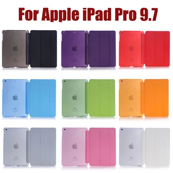 

For Apple iPad Pro 9.7 Ultral Slim A1673 A1674 A1675 Sleeping Wakup Leather Smart Full Cover Case for iPad Pro 9.7