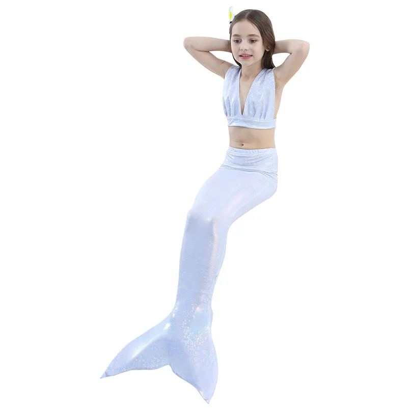 mermaid tails swimwear White DH15-5