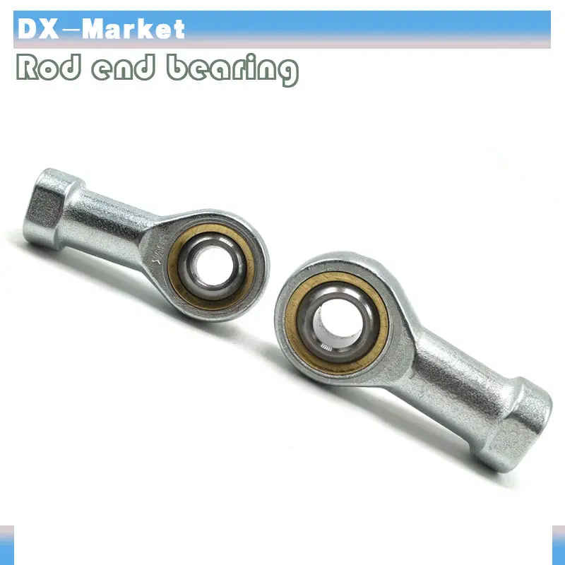 M2 High Hardness Threaded Rod Universal Joint Rod End Bearing M3/M4 Rod End Joint Bearing for Electric Machine Printing Machine M2 High Hardness Threaded Rod Universal Joint Rod End Bearing M3/M4 Rod End Joint Bearing for Electric Machine Printing Machine