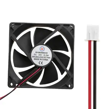 

Low Noise AV-9025M24S DC24V 0.15A 92x92x25mm Cooling Fan Radiator Cooler