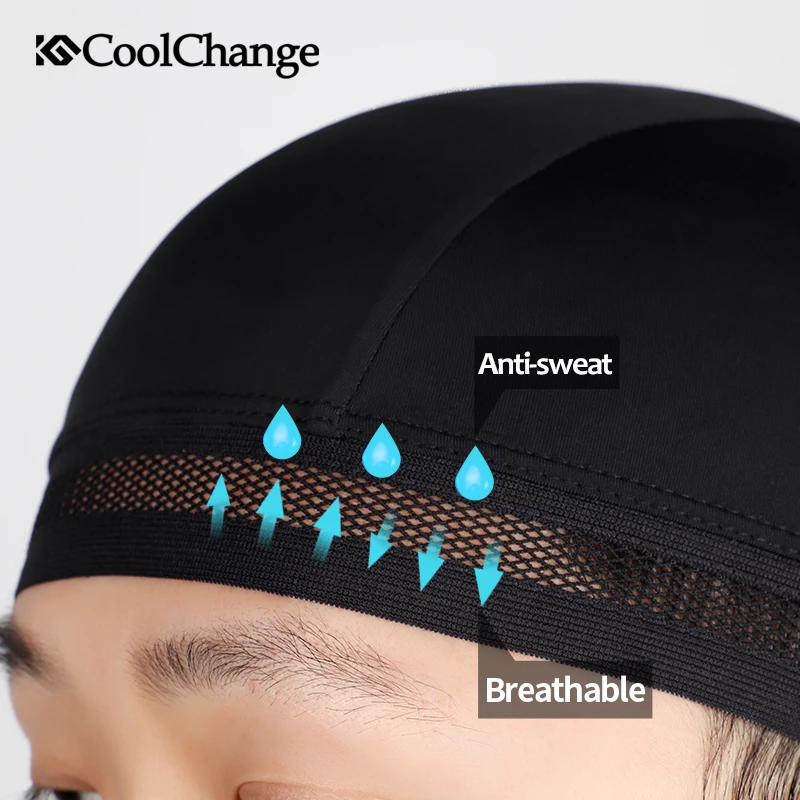 CoolChange Ice Шелковый Велоспорт Кепки Парень Девушка велосипед Открытый спортивный инвентарь дышащие летние кроссовки MTB езда на велосипеде головы шляпу