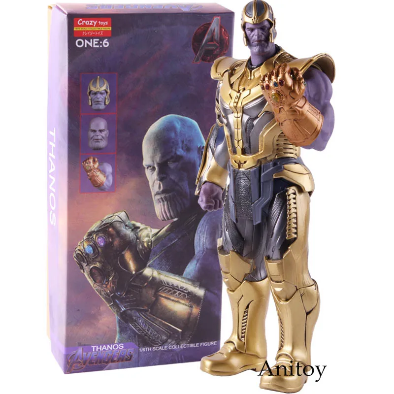 

Hot Toys Avengers Infinity War Thanos 1/6 Scale PVC Action Figure Collectible Model Toy For Kids children Gift