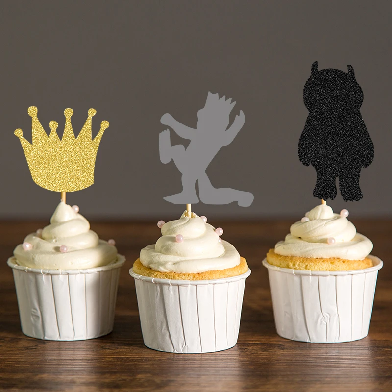 Where The Wild Things Are Cupcake Toppers Wild One Crown Food