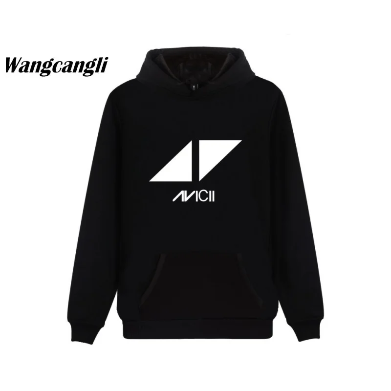 Толстовки DJ avicii для мужчин и женщин Повседневная Толстовка с длинным рукавом