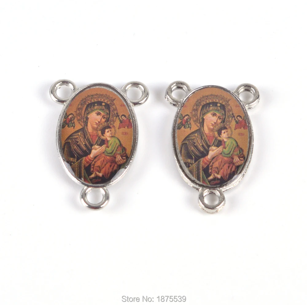 

Religious Accessory Our Lady of Perpetual Help Rosary Centerpieces Customized Image