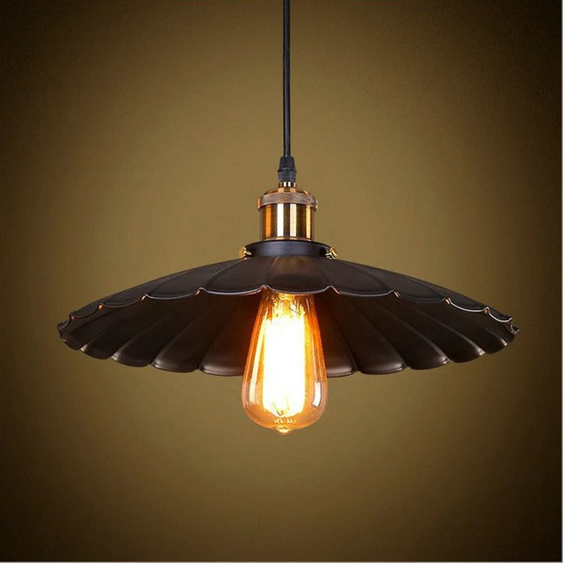 

Dia 25cm E27 base Retro Umbrella Pendant Light Vintage Striped iron plate Pendant lamp Lustres Fixture for Restaurant Coffee Bar