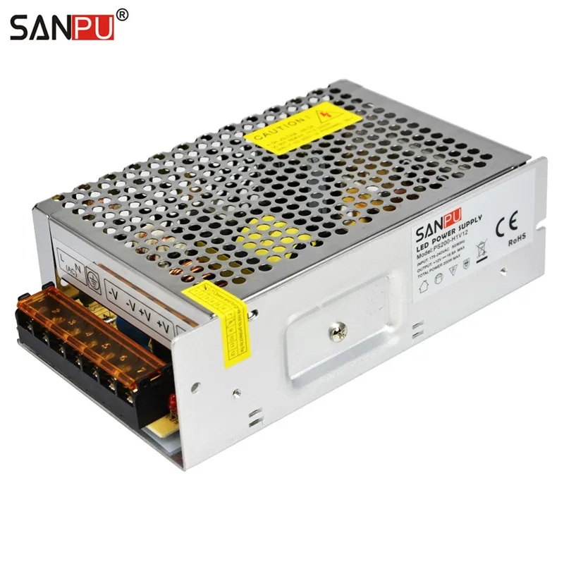 Блок питания 16а. SANPU led Power Supply PS 250-H 1 V 12. Блок питания SANPU 200w ip67. Блок питания 12 вольт 250 ватт. Блок питания для светодиодных лент, ps200-h1v12.