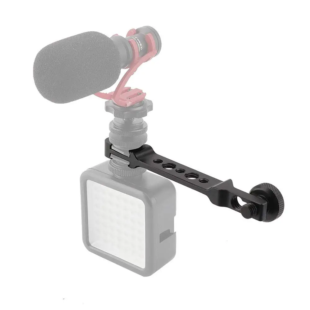 

Monitor Mount Bracket Extension arm with Cold Shoe for Feiyutech AK2000 AK4000 Moza Air 2 Handheld Gimbal Accessories