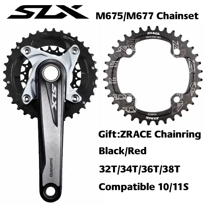 Slx m675 crankset Clearance