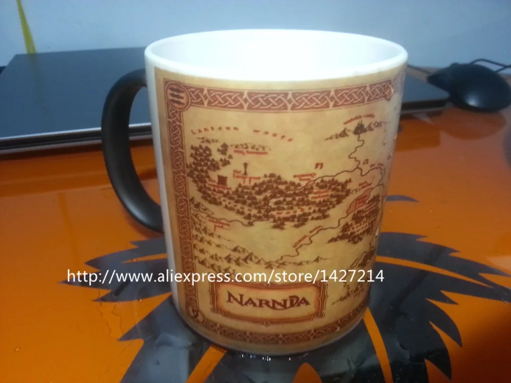 The Chronicles Of Narnia Map Clic Sci Fi Changing Color Morphing The Chronicles Of Narnia Map Clic Sci Fi Changing Color Morphing Cool Photo Coffee Mugs Travel Mug Porcelain Batman