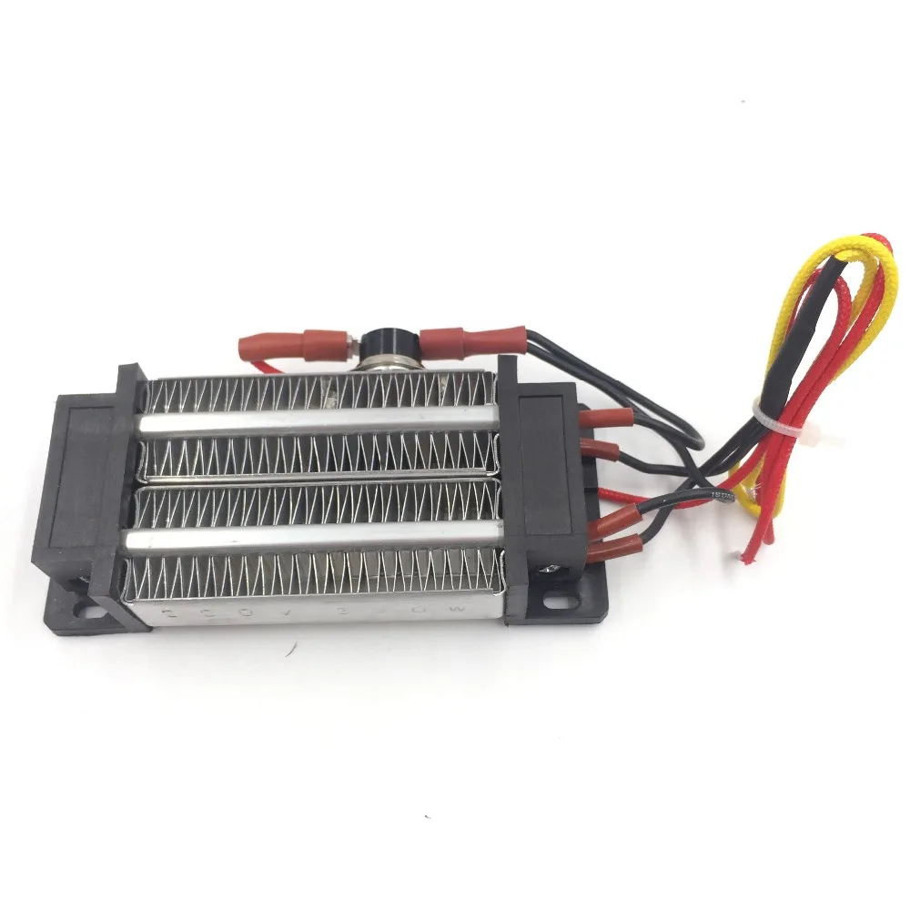 

AC/DC 12V/24V/110V/220V 200W/300W 120x50x26mm Surface Insulated Ceramic Thermostatic PTC Heating Element Electric Air Heater