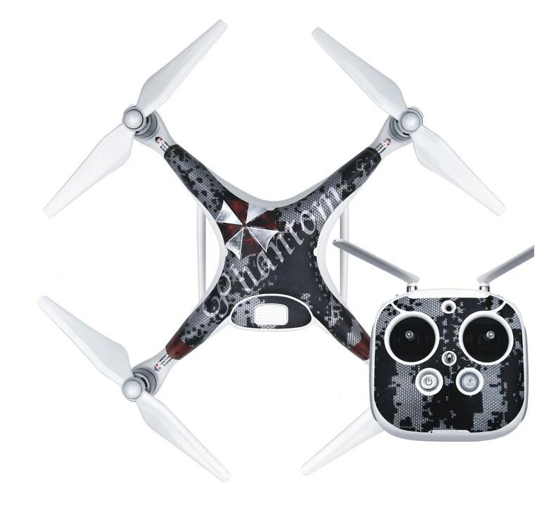 

PVC Skin Decal Sticker Shell+Controller Accessory For DJI Phantom 4 Quadcopter, 8 colors for you choose