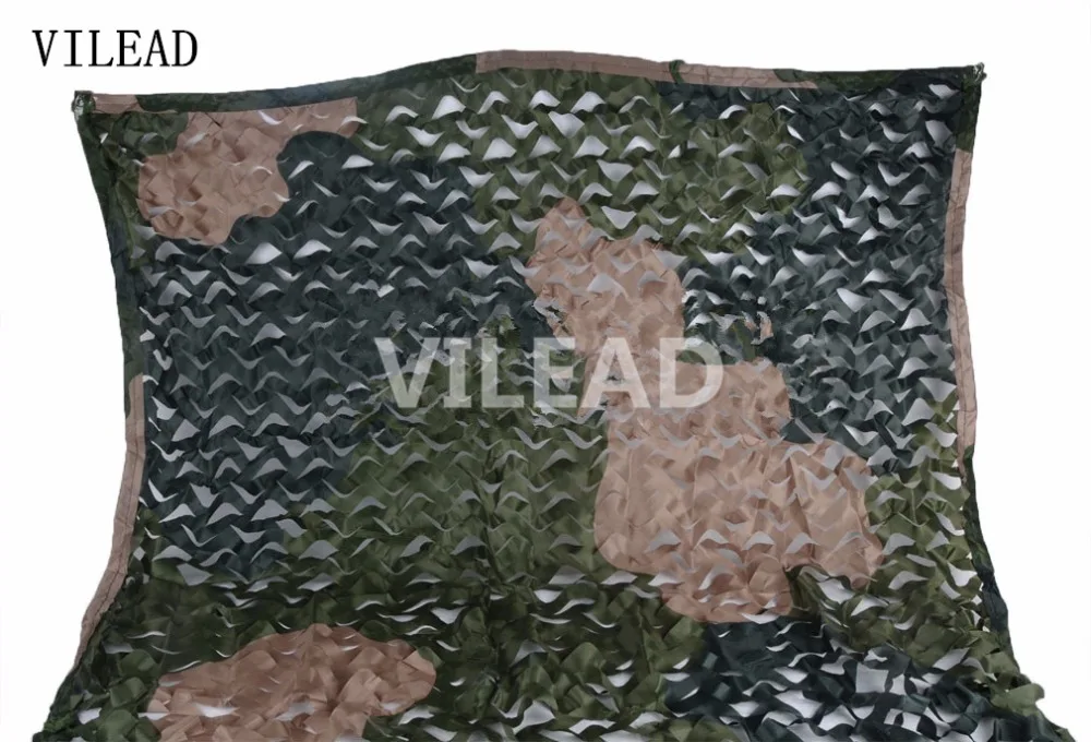 VILEAD 9 الألوان 4 متر * 9 متر التمويه المعاوضة الديكور كامو صافي ل الشمس المأوى في الهواء الطلق المظلة الظل العسكرية المأوى سيارة تغطي