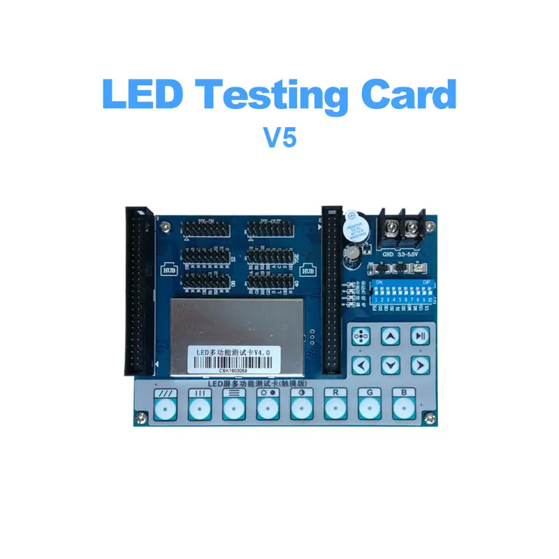 

multi-function AMS-V5 testing card support vdwall led video processor for led display screen panels
