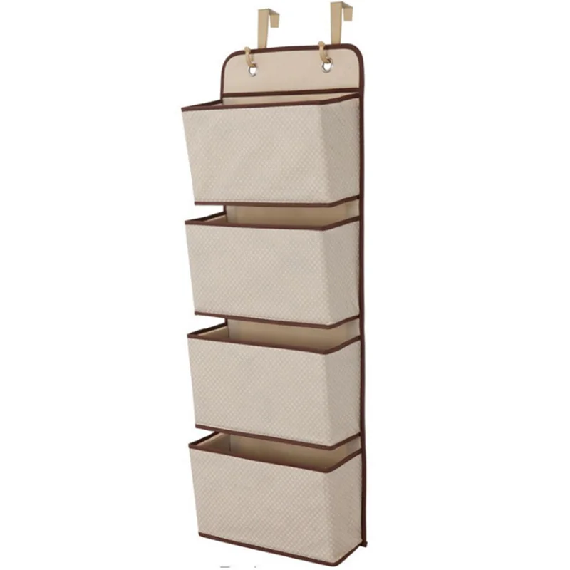 

Mesh Over Door Storage Organizer Hanging Closet Shelf Bag Shelves Toys Children