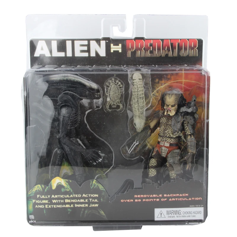 

NECA Alien VS Predator Tru Exclusive 2-PACK PVC Action Figure Toy 7" 15cm