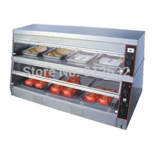 Морозильная витрина 1500 мм, подогреватель пищи с 2 слоями 7 сковородок