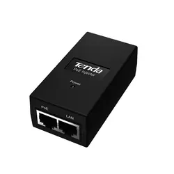 Tenda Poe15F 10/100 Мбит/с Инжектор PoE Fast Ethernet POE источника питания модуль AP беспроводной монитор адаптер питания 48 В