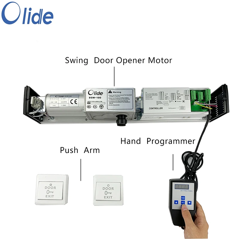 Automatic Swing Door Opener with Disabled Switch Push Button AliExpress