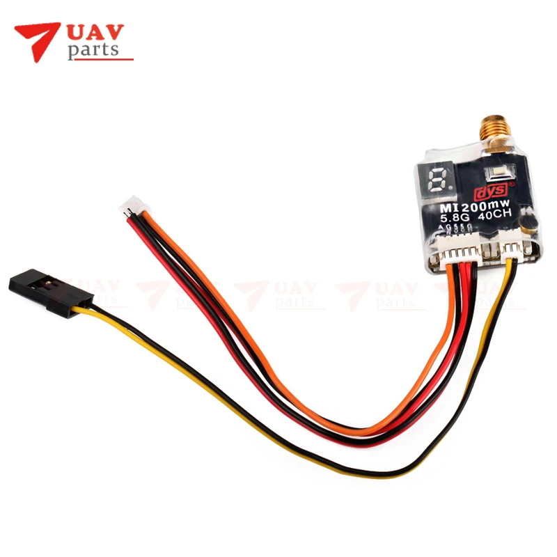 Переключаемый передатчик DYS Mi200 25/200 мВт VTX 5 8G (40CH) | Игрушки и хобби