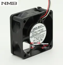 Оригинальный NMB 2410ML-04W-B49 6025 6 см 12 В в 0.22A три провода Тахометр двойной шариковый подшипник вентилятор