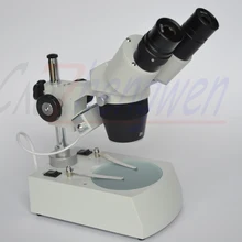 FYSCOPE 20X-40X вперед стерео микроскоп 360 де вращающаяся голова исследования стерео микроскоп