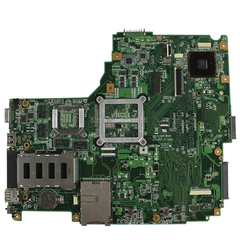N61JV اللوحة القس: 2.0 1 GB ل ASUS N61J N61JV N61JQ N61JA اللوحة المحمول N61JV اللوحة N61JV اللوحة اختبار 100% موافق