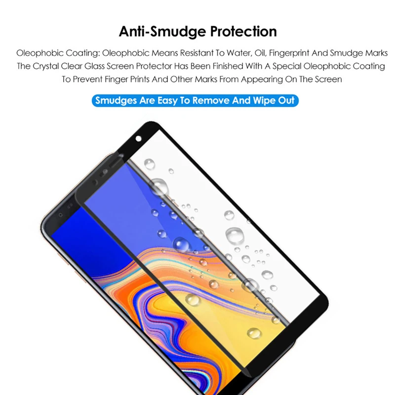 Защитное стекло для samsung J4 J6 Plus J 4 6 4j 6j закаленное защитное стекло для экрана для Galaxy J4plus J6plus крышка 3D пленка