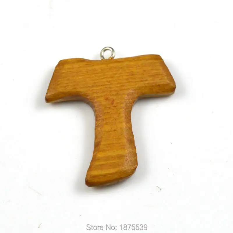 2016 fashion light color Chinese pine wood Tau cross