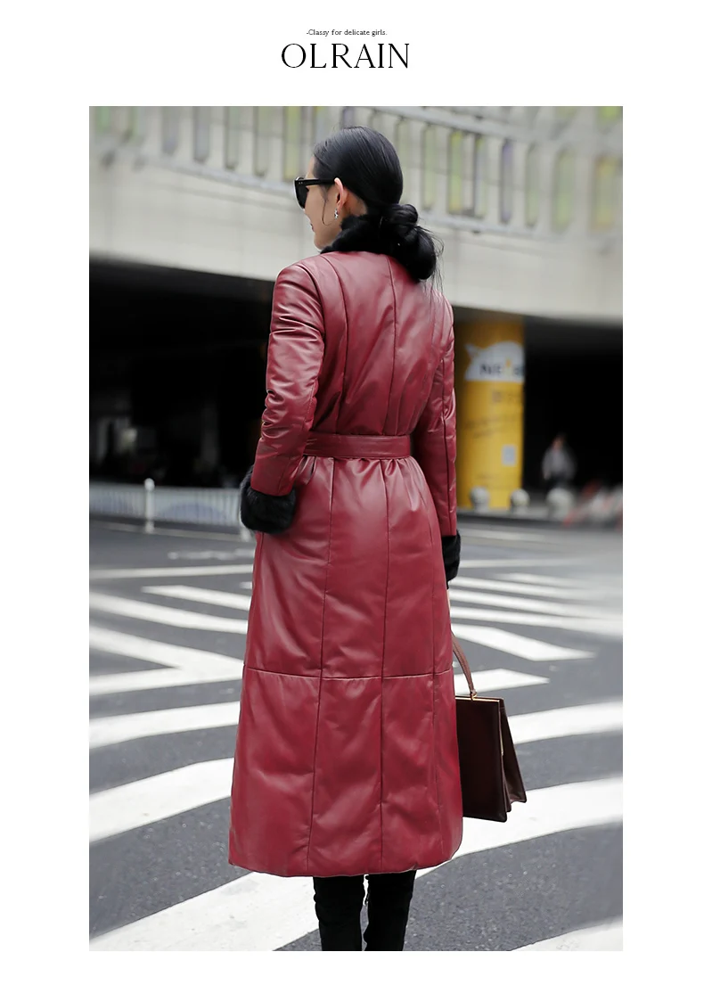 Осенне-зимнее пальто женская одежда норковая Меховая куртка из натуральной кожи корейский винтажный пуховик из овчины женские топы