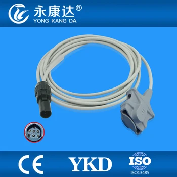 

Reusable Novametrix spo2 sensor for adult soft tip , 7pin/3m